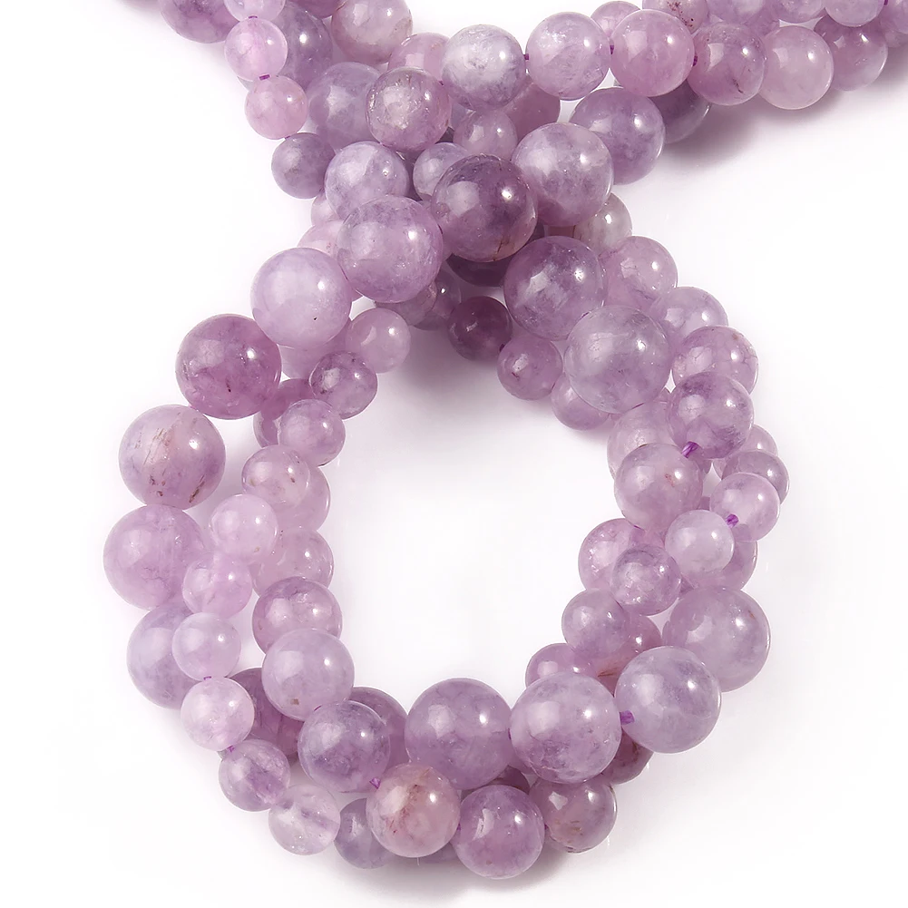 Бусины из драгоценных камней 15 дюймов 6/8/10 мм