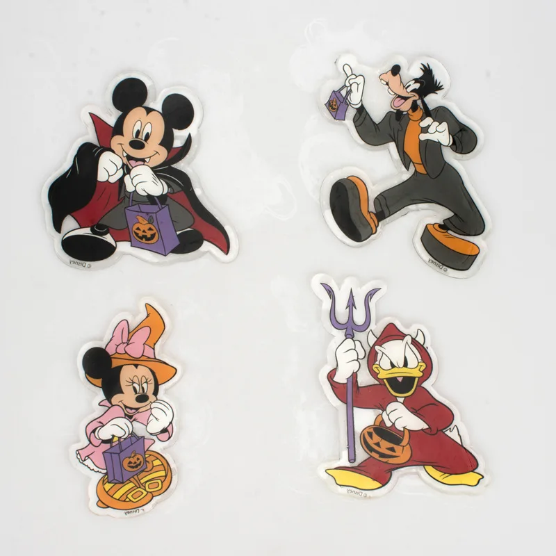 Disney Гуфи собака Микки Маус Минни силиконовый прозрачный магнит на холодильник