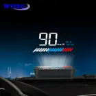 WYING Новинка M7 GPS HUD автомобильный OBD2 дисплей повышенной скорости OBD бортовой компьютер предупреждение о превышении скорости