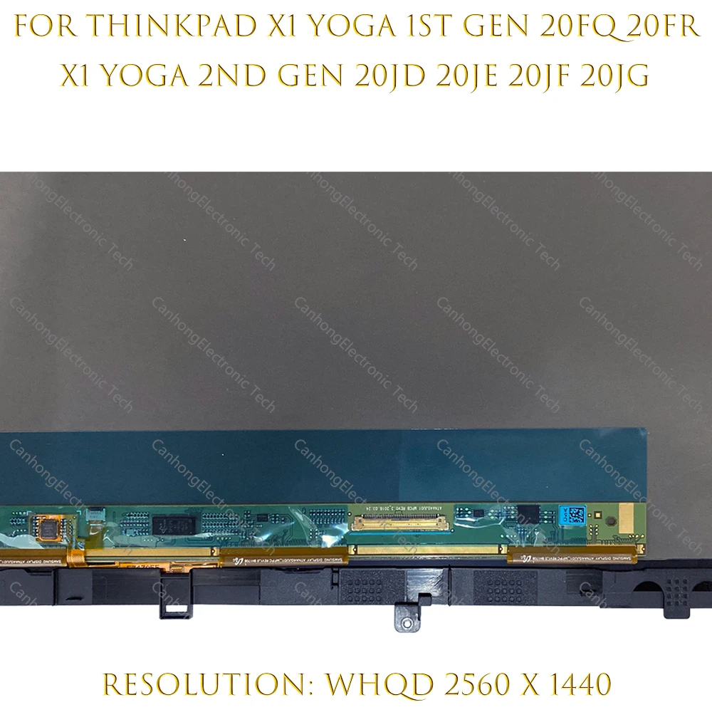 01AW977 01AX899 OLED сенсорный экран для замены в сборе Lenovo ThinkPad X1 YOGA 1-го 2-го поколения 20FQ