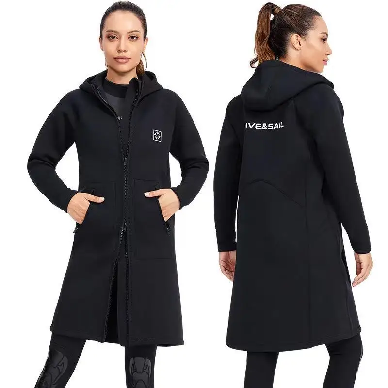 Мужской женский мужской водонепроницаемый неопреновый гидрокостюм для плавания