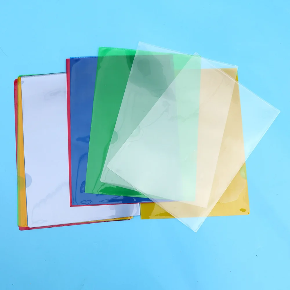 

20PCS Transparent Envelope File Document Folder Type Clear Document Envelope Organizer
