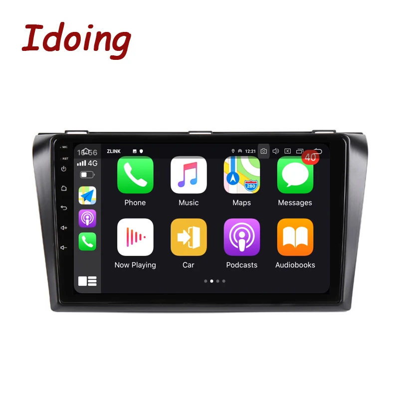 Idoing 9 &quotPX6 автомобильный Радио Мультимедиа Android видео плеер навигация GPS для Mazda 3 1