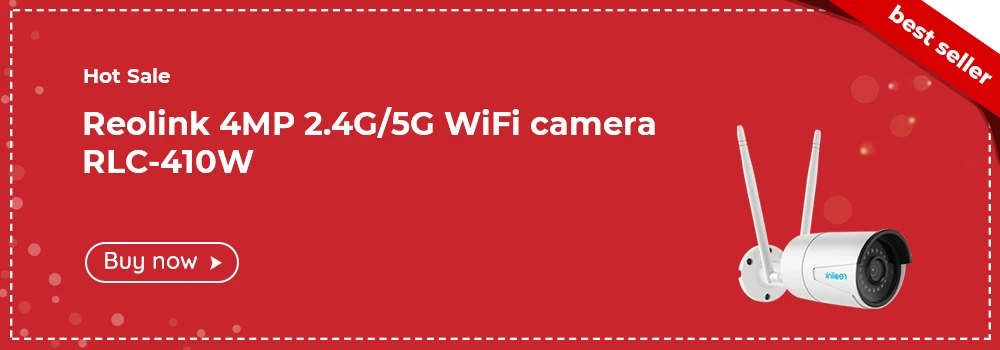 Reolink камера безопасности 5MP 2,4G/5G WiFi камера HD 4x оптический зум Встроенный слот для sd-карты ночное видение Пуля IP камера RLC-511W