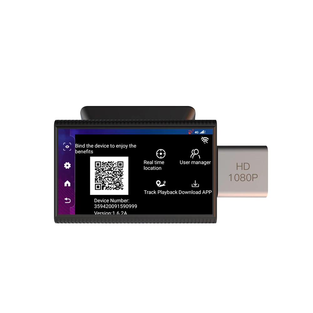 JOJOX-скрытый 4G видеорегистратор передний и задний двойной объектив LLL ночное
