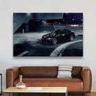 БМВ м3 E92, рисунок на холсте старый автомобиль, плакат гонки, декоративная настенная живопись для гостиной