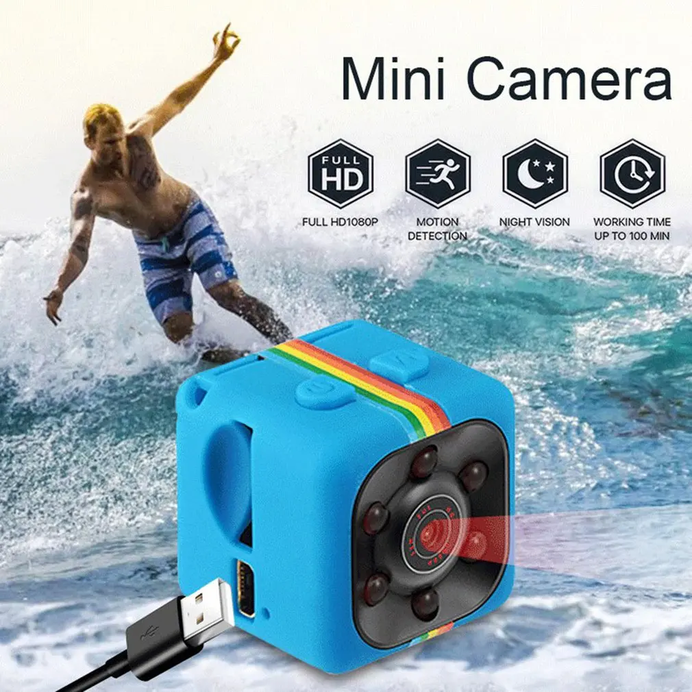 

SQ11 Mini Webcam 1080P Web Camera Night Vision Car DVR Camera Wide Angle Monitoring Web Cam Camcorders Support Hidden TF Card