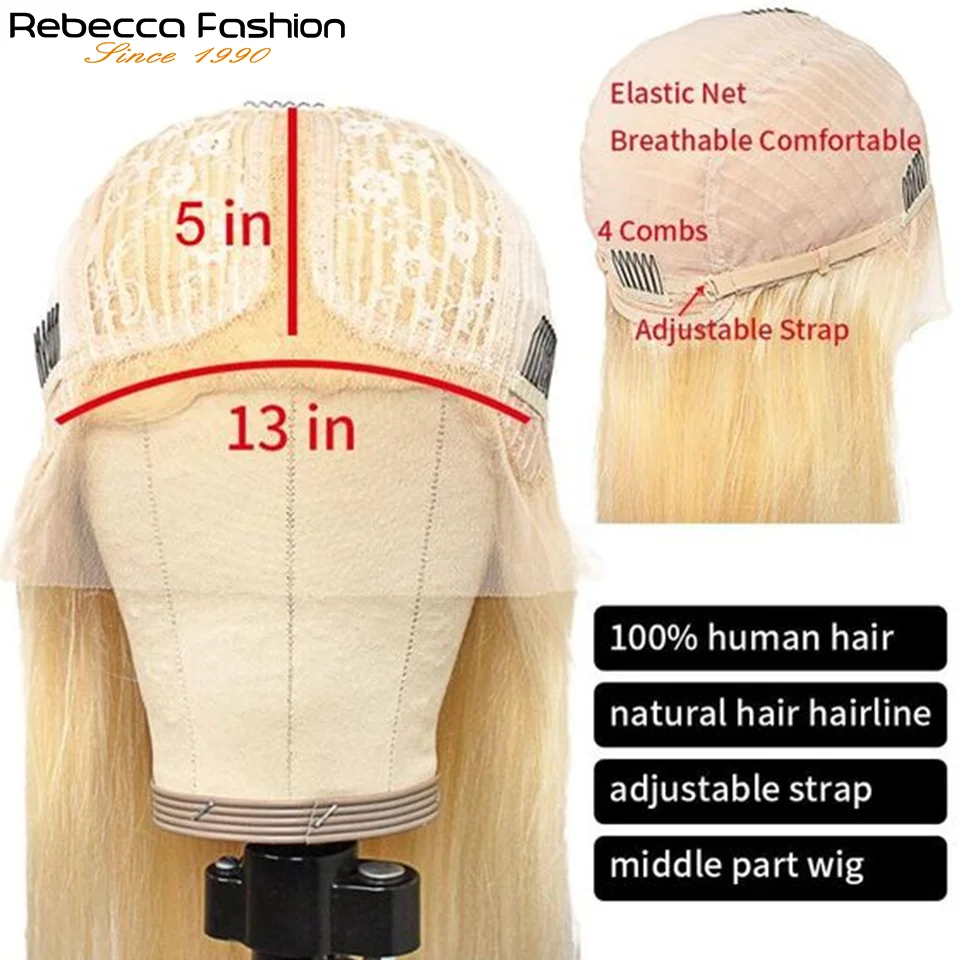 Парики из человеческих волос HD с прозрачной кружевной передней частью