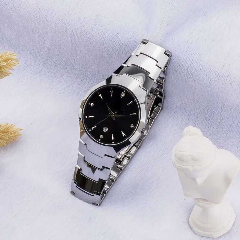 

2020 Time-limited High Quality Tungsten Steel Watches Sell Like Hot Cakes Fashion A Undertakes Business Waterproof Quartz Watch