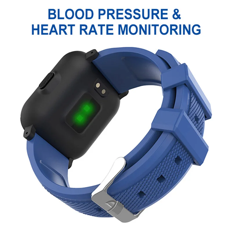 Nennbo DB12 Умный браслет для мониторинга артериального давления и сердечного ритма, фитнес-браслет для мужчин и женщин, спортивный браслет, водонепроницаемость IP68.