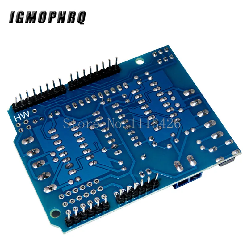 L293D двойной щит привода двигателя для Arduino Duemilanove плата расширения управления