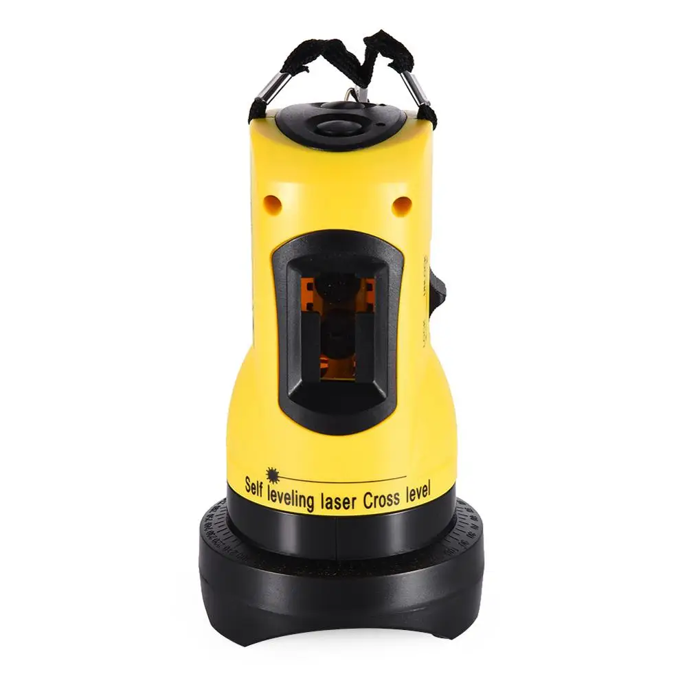 

ZH-SL202 360 Degrees Rotary Slash Functional Self-leveling Hight Adjustable DIY Economic 2 (1V, 1H) Cross Lines Laser Level