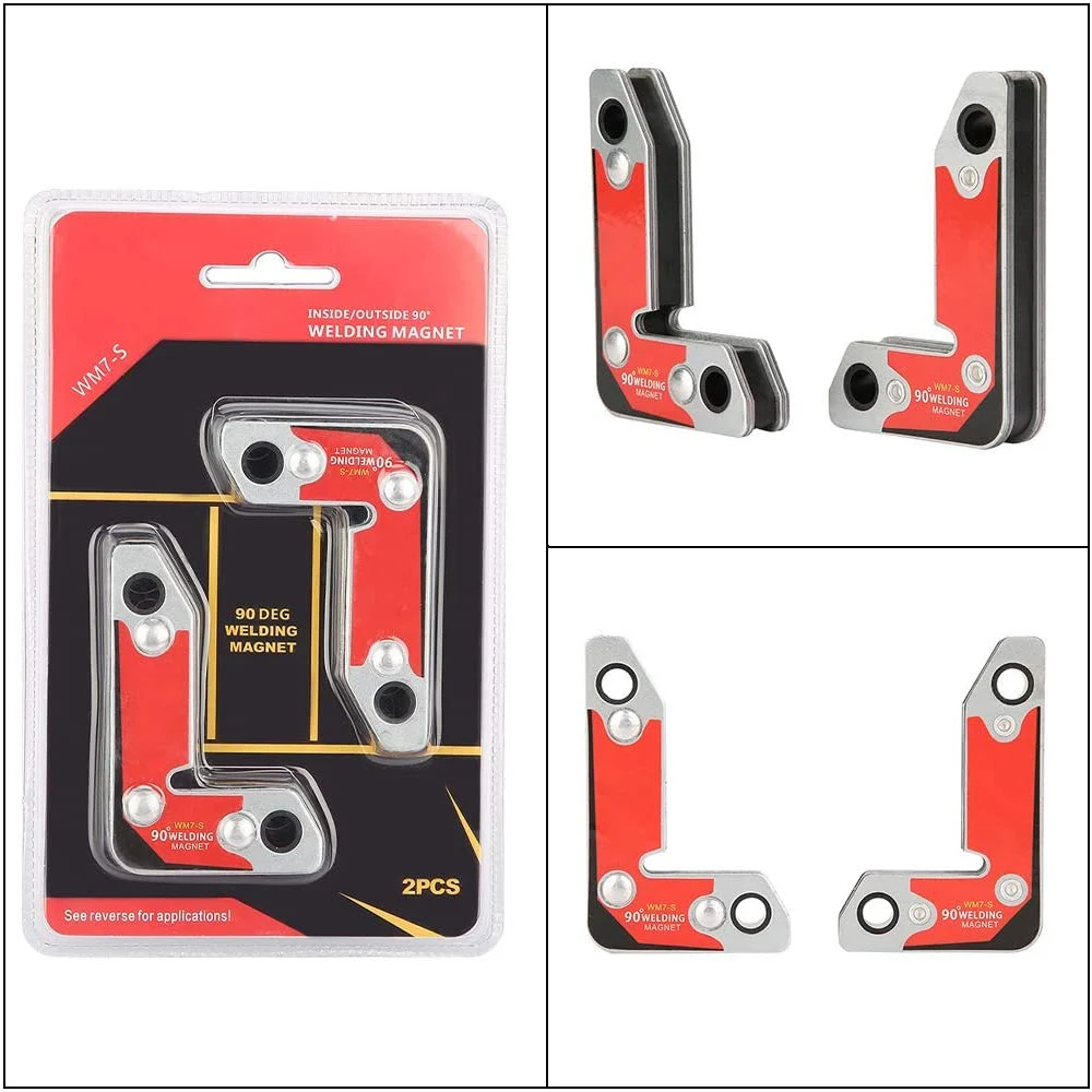 2 шт. Магнитный Держатель Угловые сварочные магниты внутренний и внешний