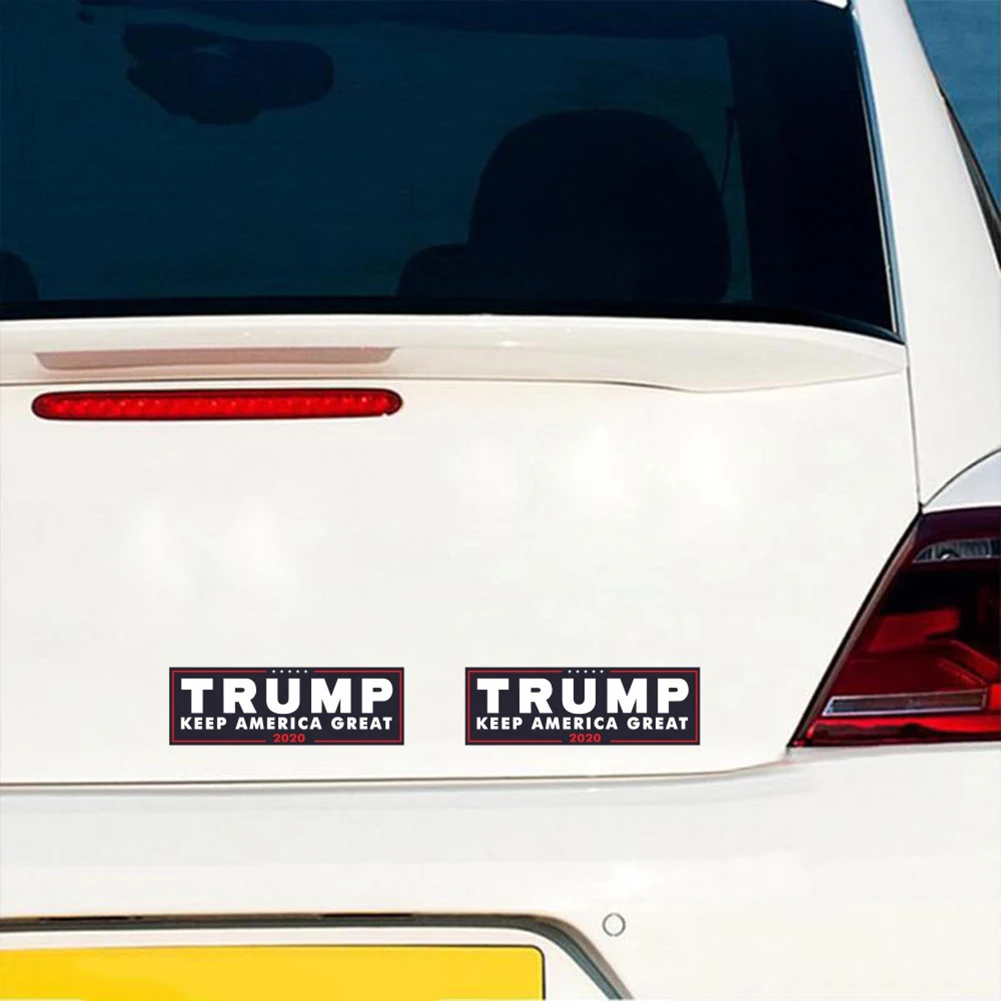 

5pcs President Donald Trump Keep America Great 2020 Election Patriotic Bumper Sticker Decal 9x3 Inch Car Auto Decal