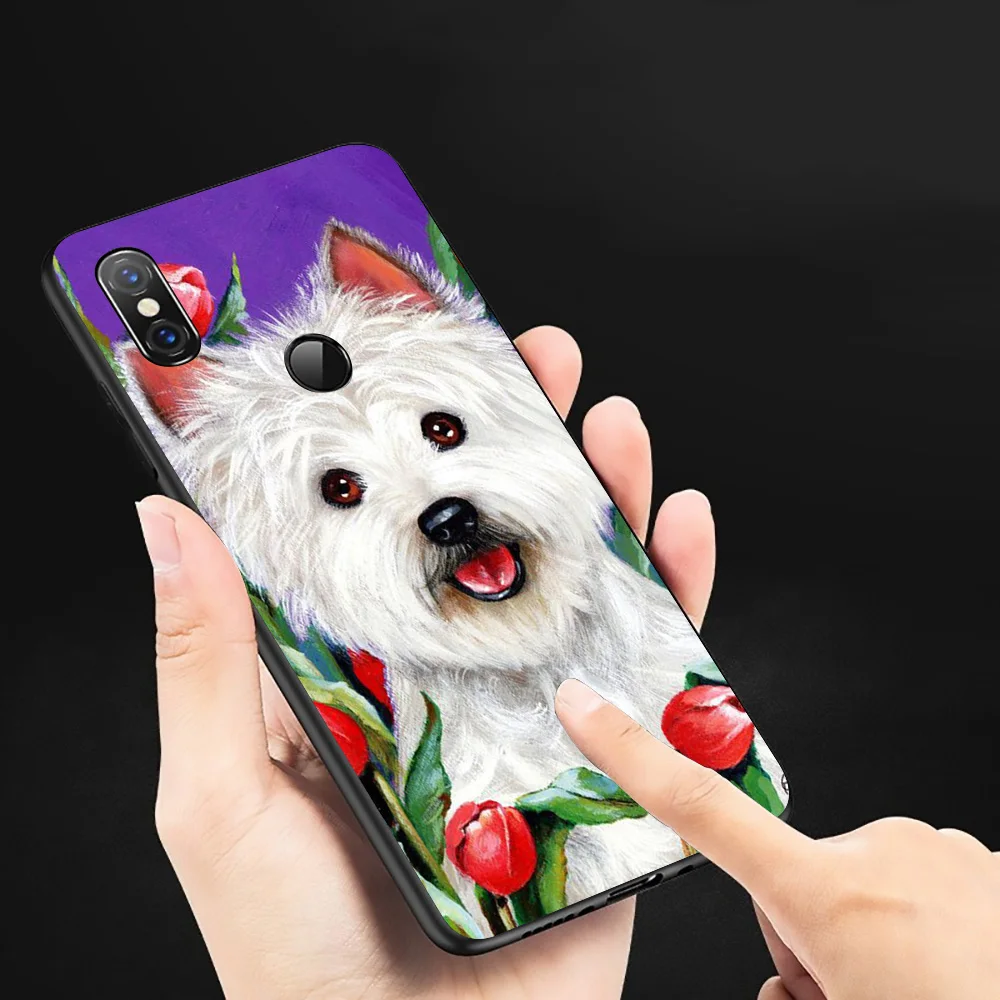 WEBBEDEPP Westie Dog мягкий чехол для Redmi Note 4X 5 5A 16G 32G 6 7 8 8T Pro Prime | Мобильные телефоны и
