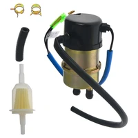 49040 1055 motorcycle fuel pump 12v electric pump with filter clips replacement for mule 3020 3010 3000 2520 2500 2510 1000