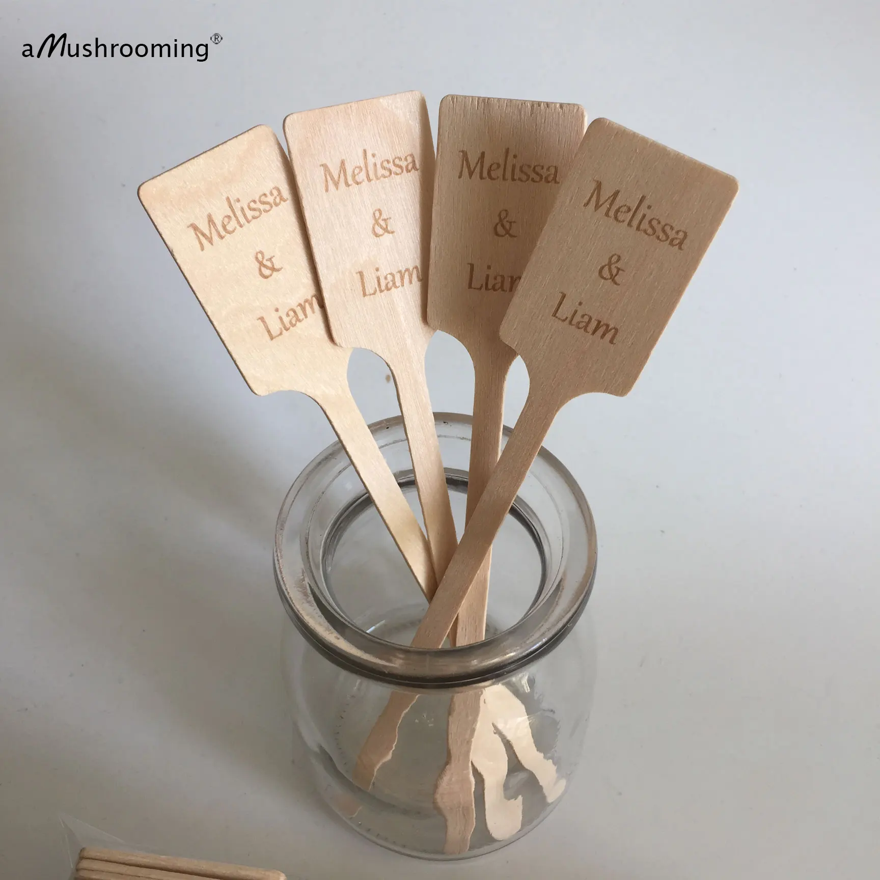 X200 персонализированный декор для стола Свадебная вечеринка сувенирные палочки