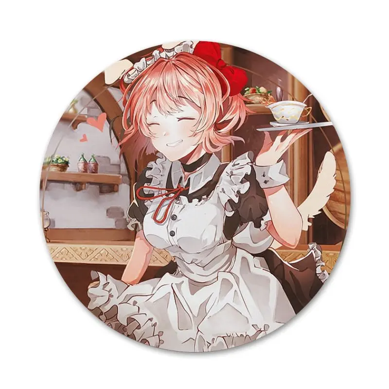 Ddlc мультяшный значок для девушек аксессуар одежды рюкзака декоративный подарок -