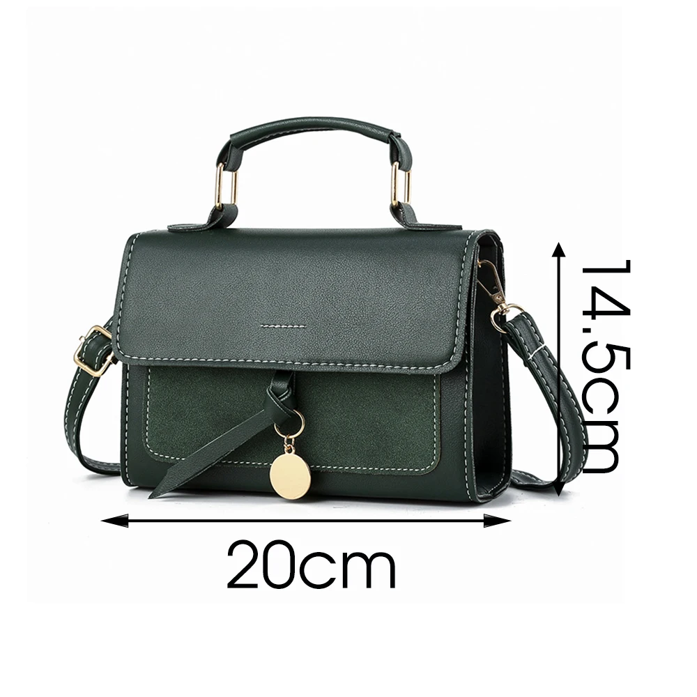 fashion design pu leather women shoulder bag high street quality flap ladies office messenger casual female travel top handbag free global shipping