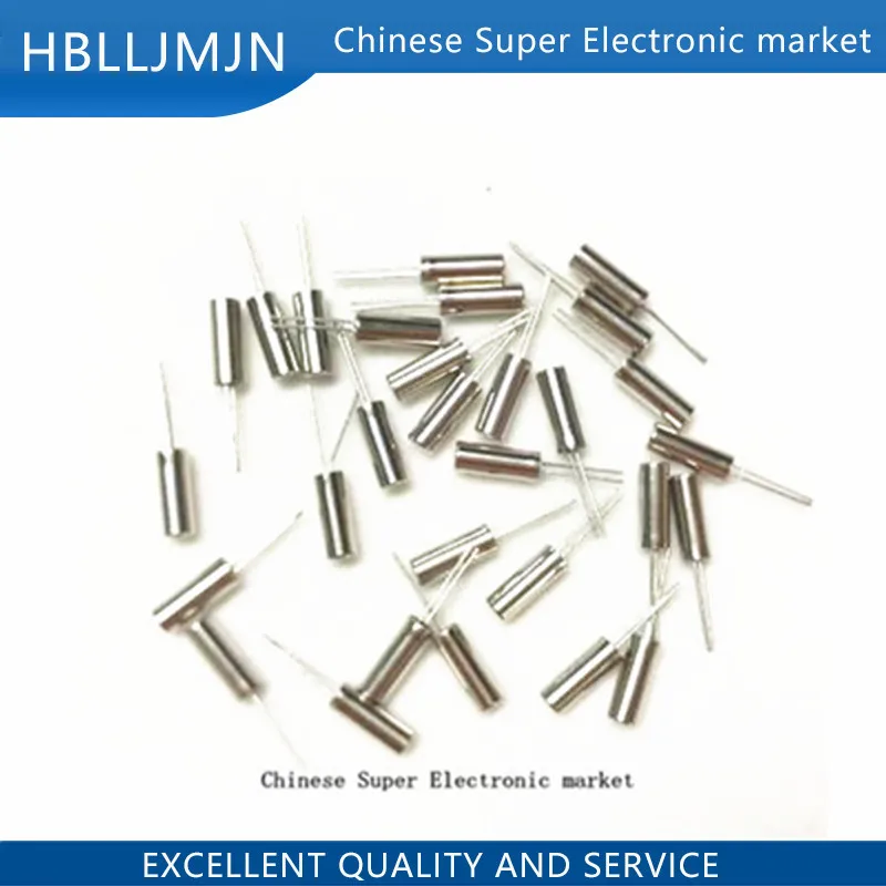 10PCS 4Mhz 6Mhz 8Mhz 12Mhz 16Mhz 20Mhz 24Mhz 32.768K 2*6 3*8 Quartz Crystal Resonator Passive Oscillator HC 49S | Электронные