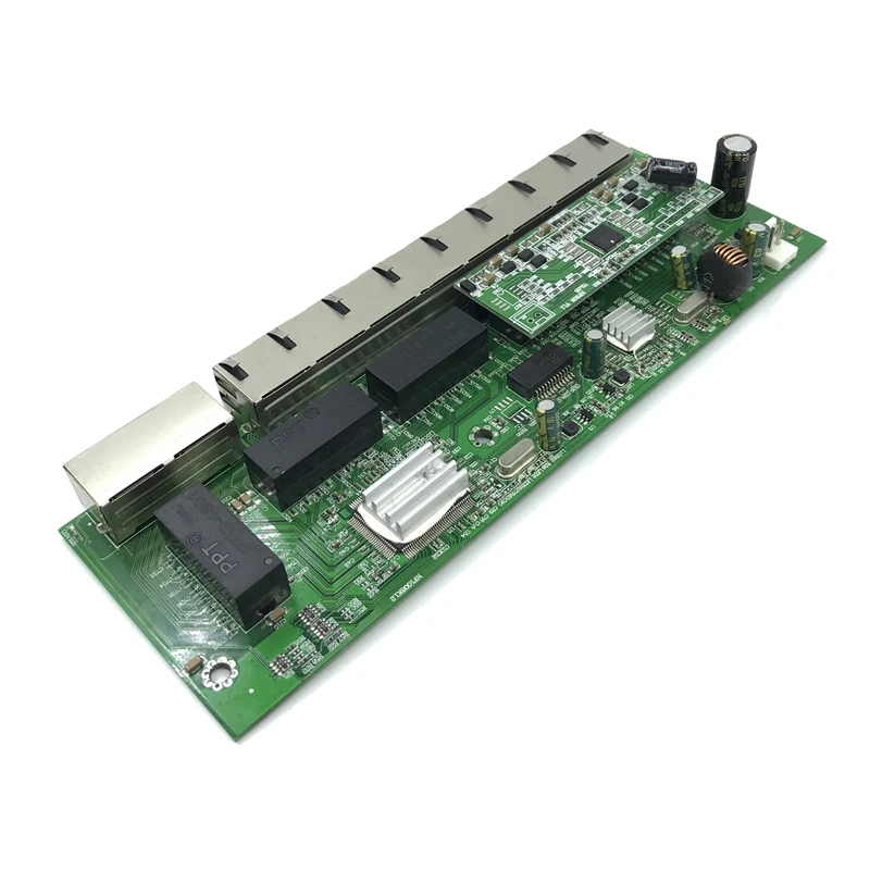 ANDDEAR-BO7 48v 8-портовый гигабитный Неуправляемый коммутатор poe 8 портов 100/1000 Мбит/с POE 2