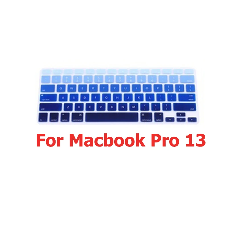 Keyboard Sricker Крышка клавиатуры для Macbook Air 13 Pro 15 аксессуары английские буквы градиентные наклейки для клавиатуры Naklejki Na Klawiature - Цвет: Keyboard Sricker