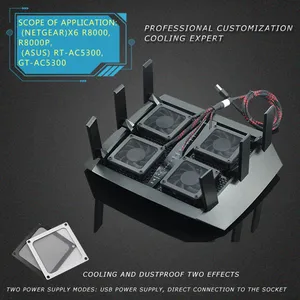 Вентилятор радиатора NETGEAR R8000 X6 R7900P ASUS AC5300