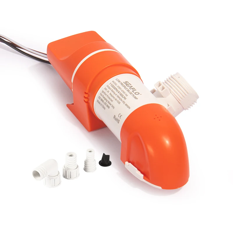 Лодочный водяной насос Seaflo узкий горизонтальный автоматический откачивающий