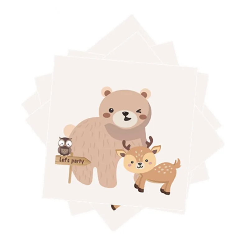 1 Набор лес воздушный шар из фольги в виде животного 12 дюймов латексный лиса Ёж