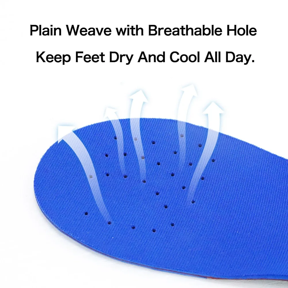 3ANGNI Orthopedic Insoles Arch Support For Flat Feet Shoe Inserts Women Men Othotic Heel Pain Plantar Fasciitis Insole