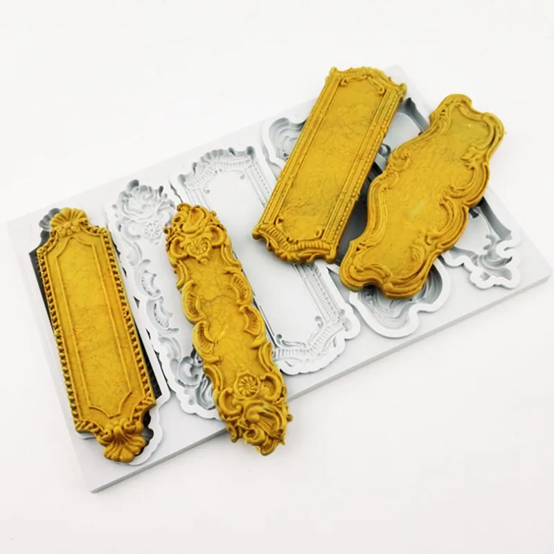 Рамка силиконовые формы помадка для украшения тортов форма шоколада помадки