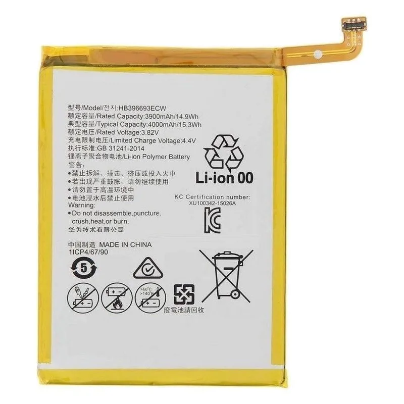 Battery for Huawei hb396693ecw (Mate 8) batteries rechargeable phones | Мобильные телефоны и аксессуары