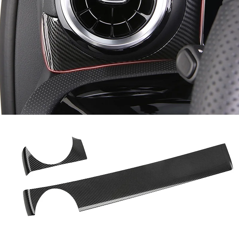 

Car Center Console Dashboard Panel Air Outlet Cover Decoration for Mercedes-Benz W177 A180 A200 A220 A250 AMG 2019 2020+
