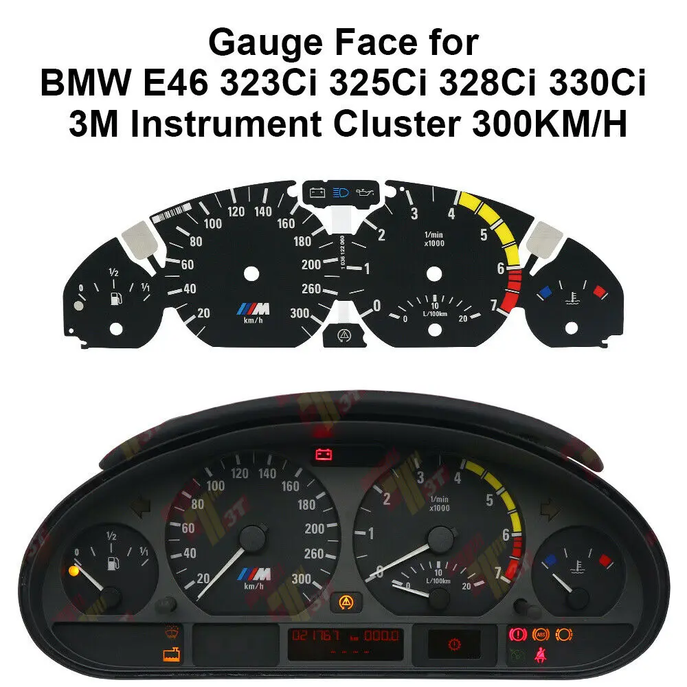Накладка для приборной панели BMW E46 323Ci 325Ci 328Ci 330Ci 3M измерительный прибор накладка
