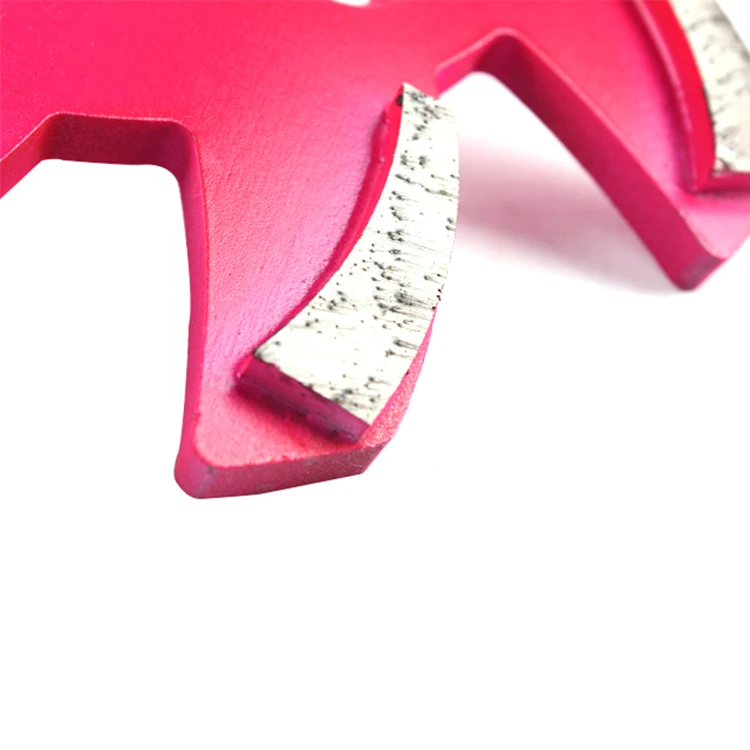 Острый Сегментированный алмазный шлифовальный круг GD73 10 дюймов D250 мм бетонный