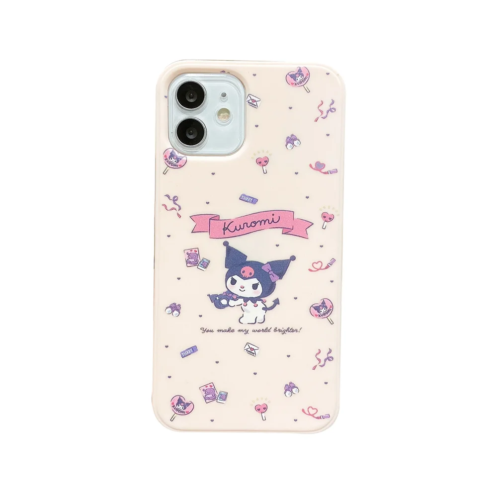 

Super Cartoons cute Kuromi baby Pochacco Cinnamoroll Case For iPhone 12 mini 11 Pro Max X XS Max Xr 6s 7 8 plus candy TPU cover