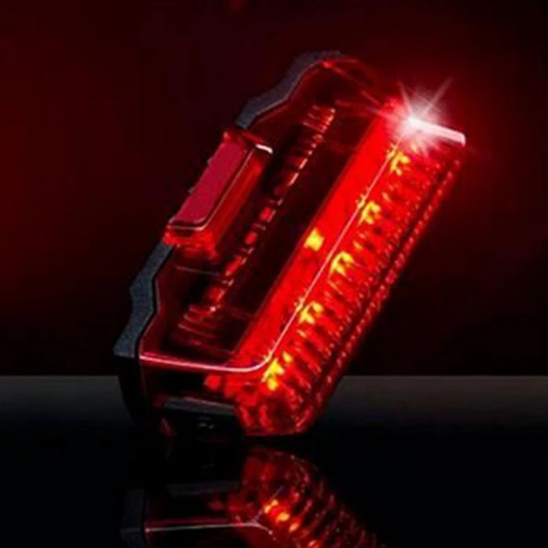 Велосипедные задние фары горного велосипеда задние сигнальные огни 5Led велосипедные задние фонари Велоспорт мигающие задние фонари#8