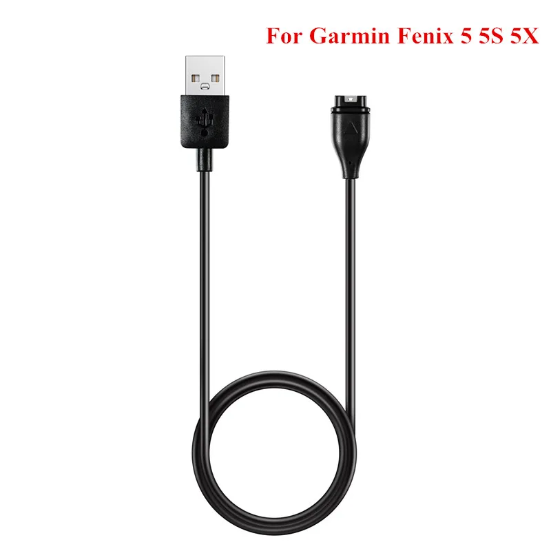 1 м USB кабель для зарядного устройства Garmin Fenix 5 5S 5X Forerunner 935 Vivoactive 3 Vivosport Смарт часы