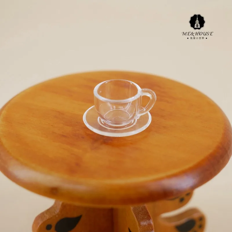 

Dollhouse1:12 кукольный домик OB11 мини модель аксессуары маленькая чашка из пластика микро кофейная чашка