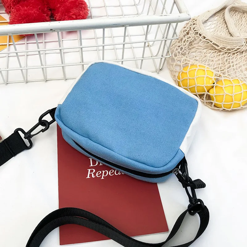 Новинка женские холщовые сумки Корейская мини Студенческая сумка для сотового