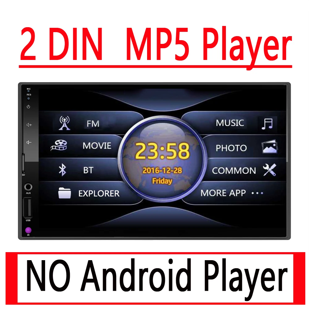 2Din автомобильный dvd-плеер для Nissan Volkswagen TOYOTA Honda KIA hyundai Lada Renault mazda Универсальный Автомобильный радио MP5 двойной din плеер