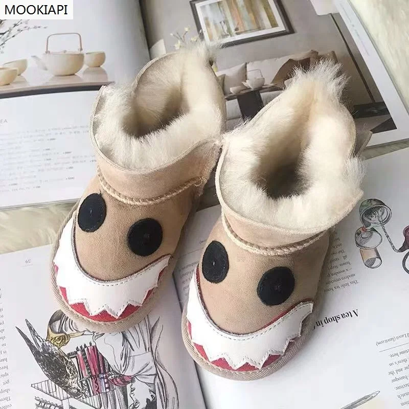 Австралийская последняя обувь из овечьей кожи и меха в 2019 году чистая шерсть