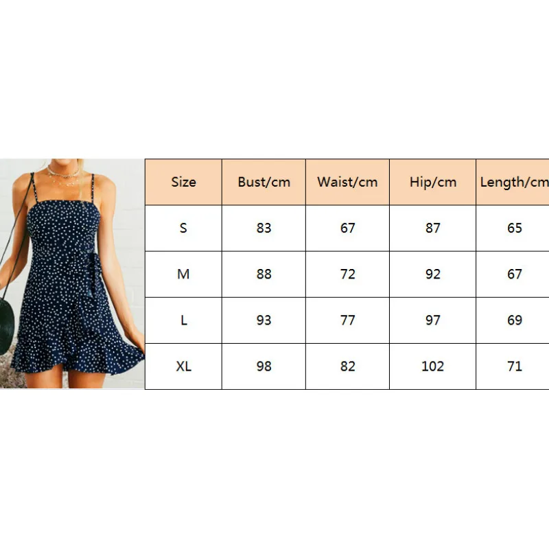 

Women Sleeveless Holiday Beachwear Mini Dress Ladies Summer Beach Swing Sun Dress 2020 Fashion