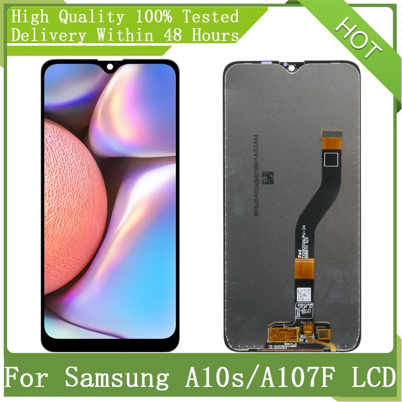 ЖК экран 6 2 ''Super AMOLED для SAMSUNG A10s A107F A107FD A107M A107/DS с рамкой дисплей сенсорный
