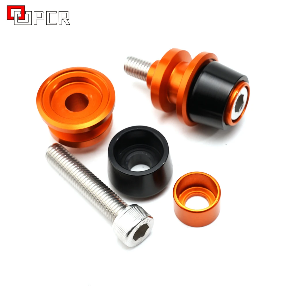 

M8 Motorcycle Accessories Swingarm Spools Rear Stand Screws Sliders For Kawasaki Z1000 Z 1000 2013-2020 2019 2018 2017