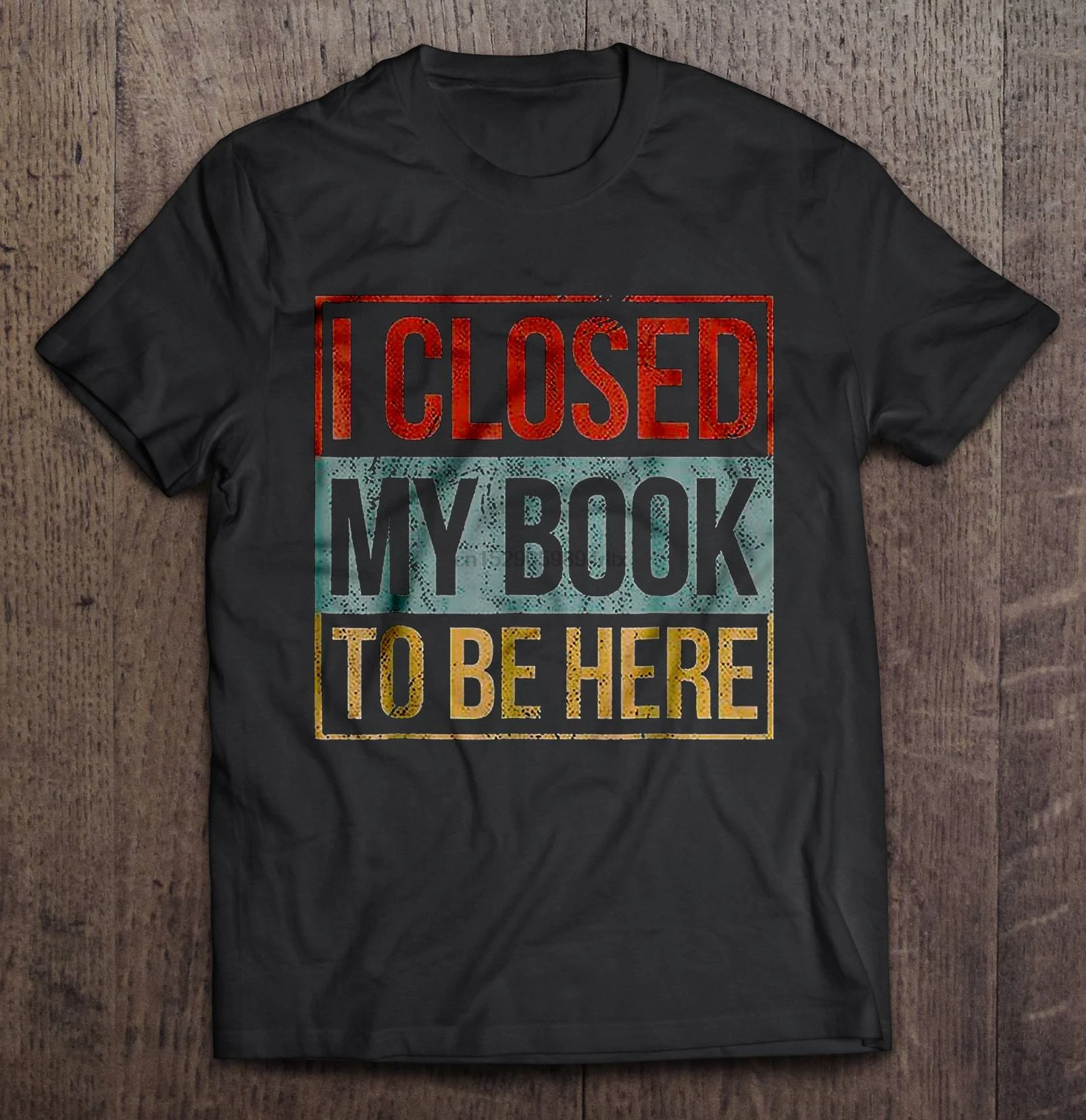 Мужская забавная футболка модная я закрыл мою книжку чтобы быть здесь Винтажная