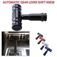 gear shift knob car manual aircraft joystick t handle hammer shifter lever handle aluminum alloy universal accessories