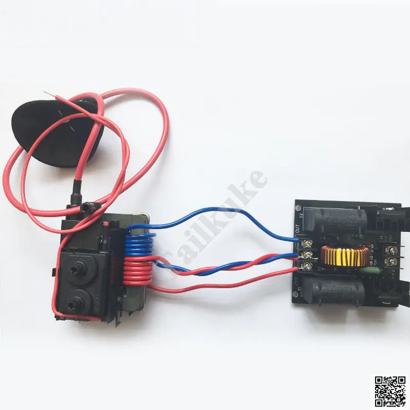 Zvs готовая плата драйвера с комплектом высокого напряжения Tesla Coil Diy UHV|Запчасти