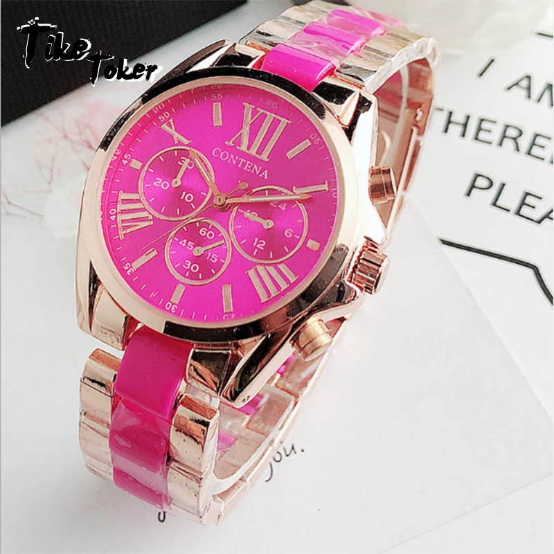 

Tike Toker Women's watches are popular, fashionable, European and American trends, new student watches