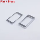 1 комплект (2 шт.), латунные монтажные рамы хамбакеракольца из материала (плоское дно), Сделано в Корее